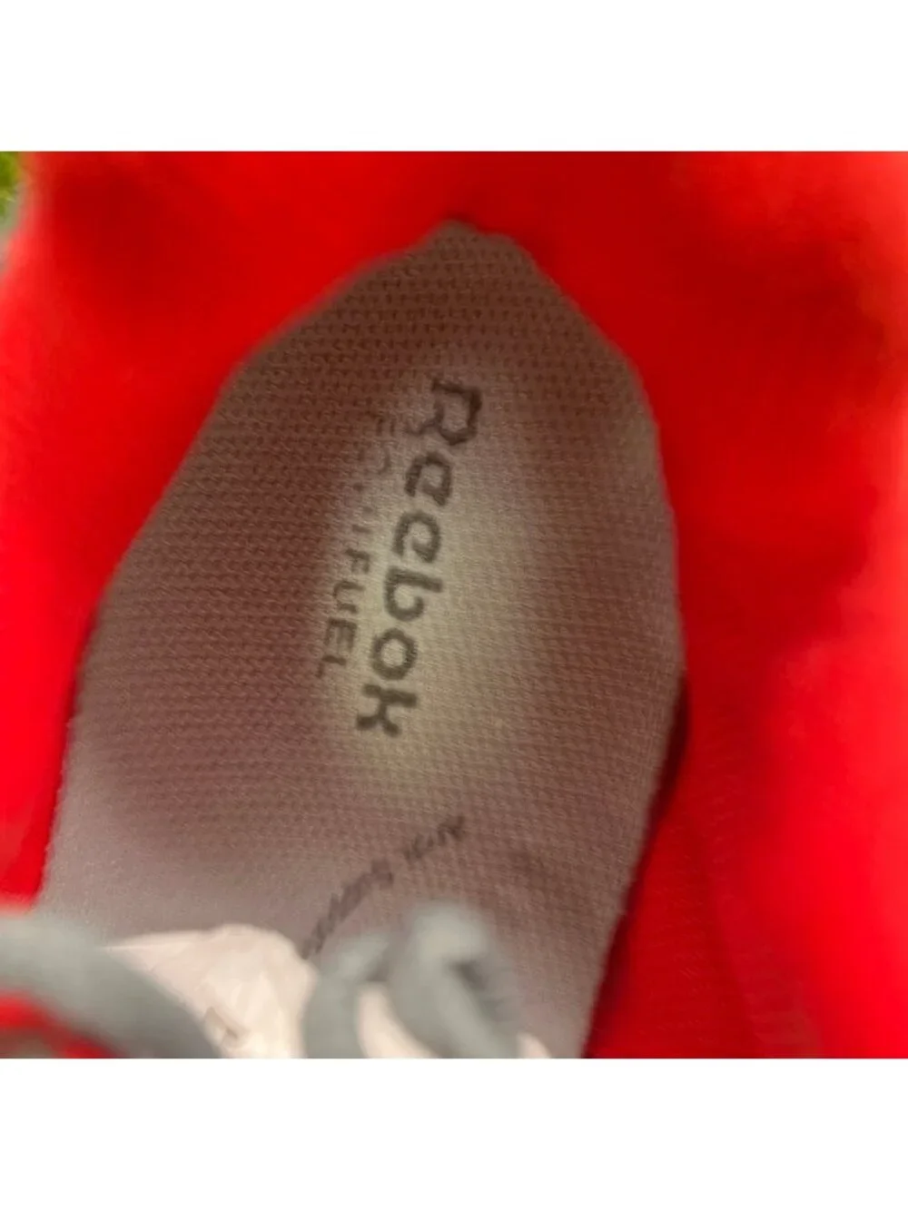 Reebok Sublite SR Mens Size 10.5 Gray Red White Steel Toe Safety Working Shoes